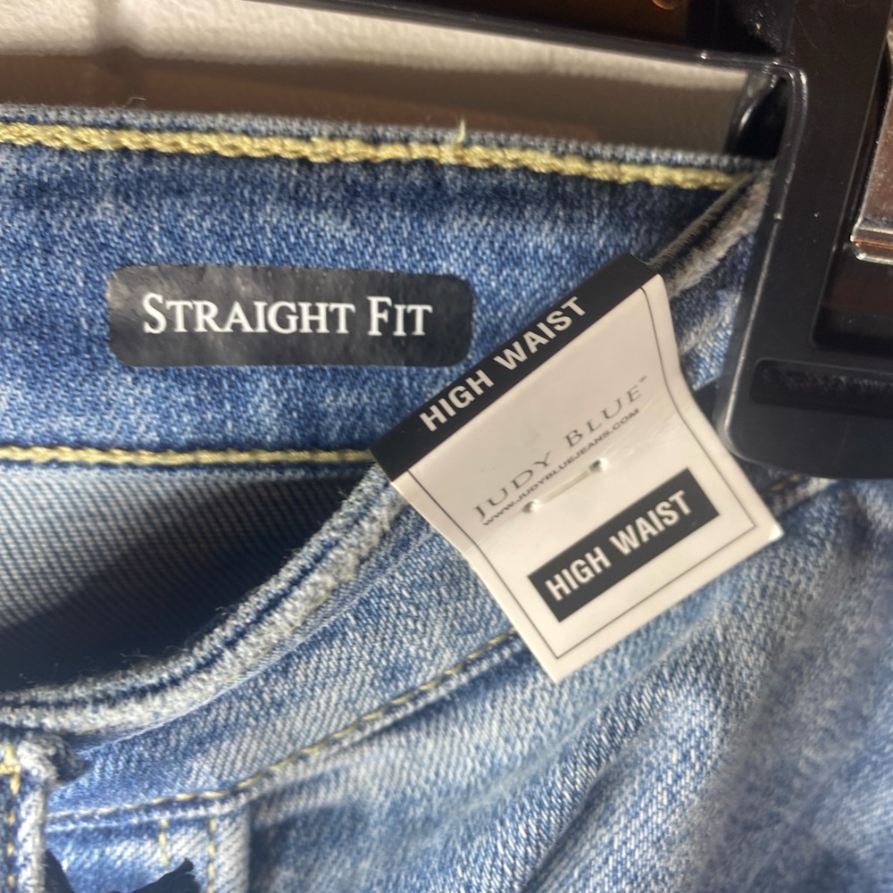Judy Blue- Be kind, Rewind straight leg jeans size 9/29 NWT - Picture 5 of 6